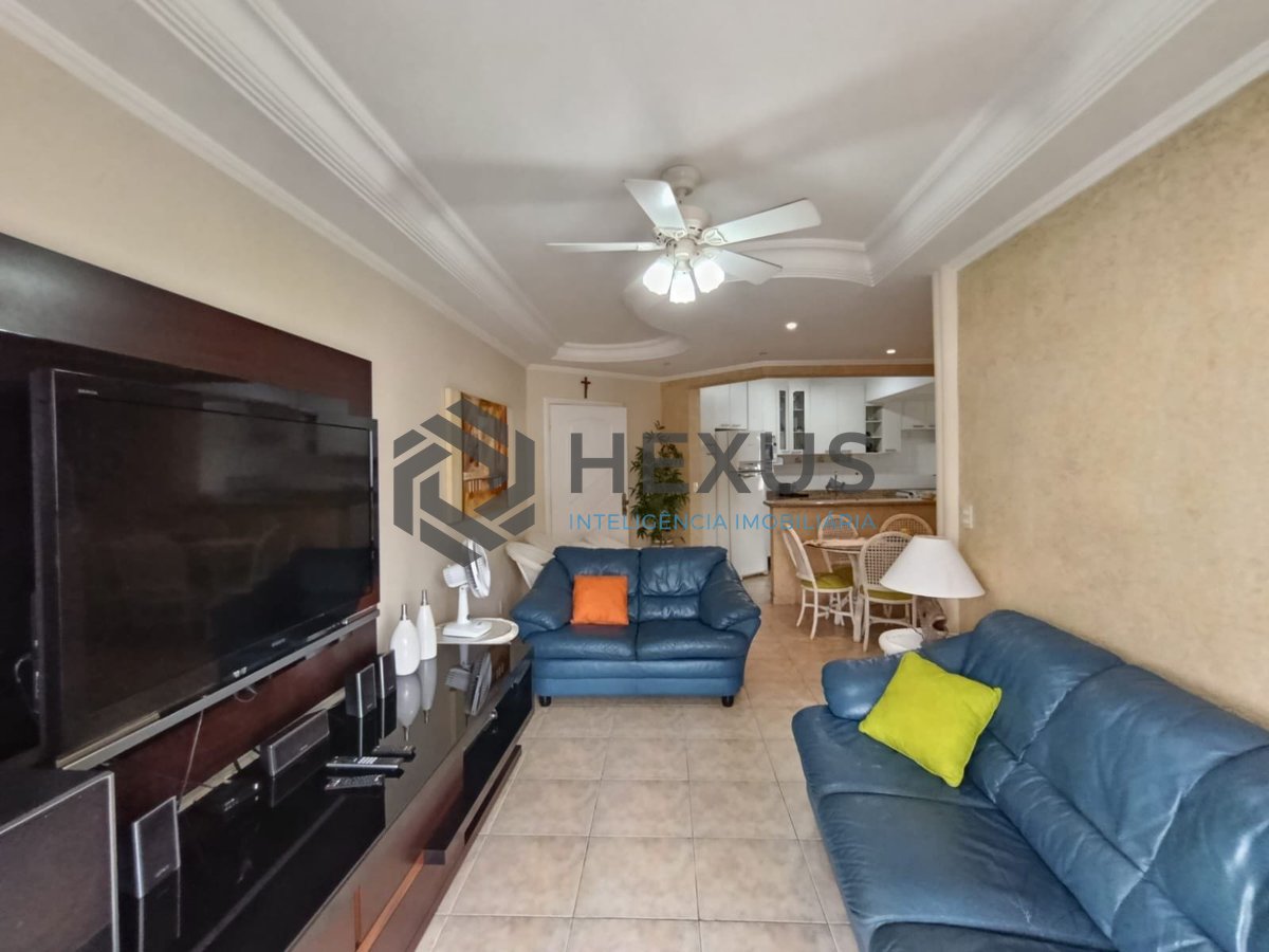 Foto 4 de Apartamento com varanda gourmet e vista mar na Praia da Enseada, Guaruja