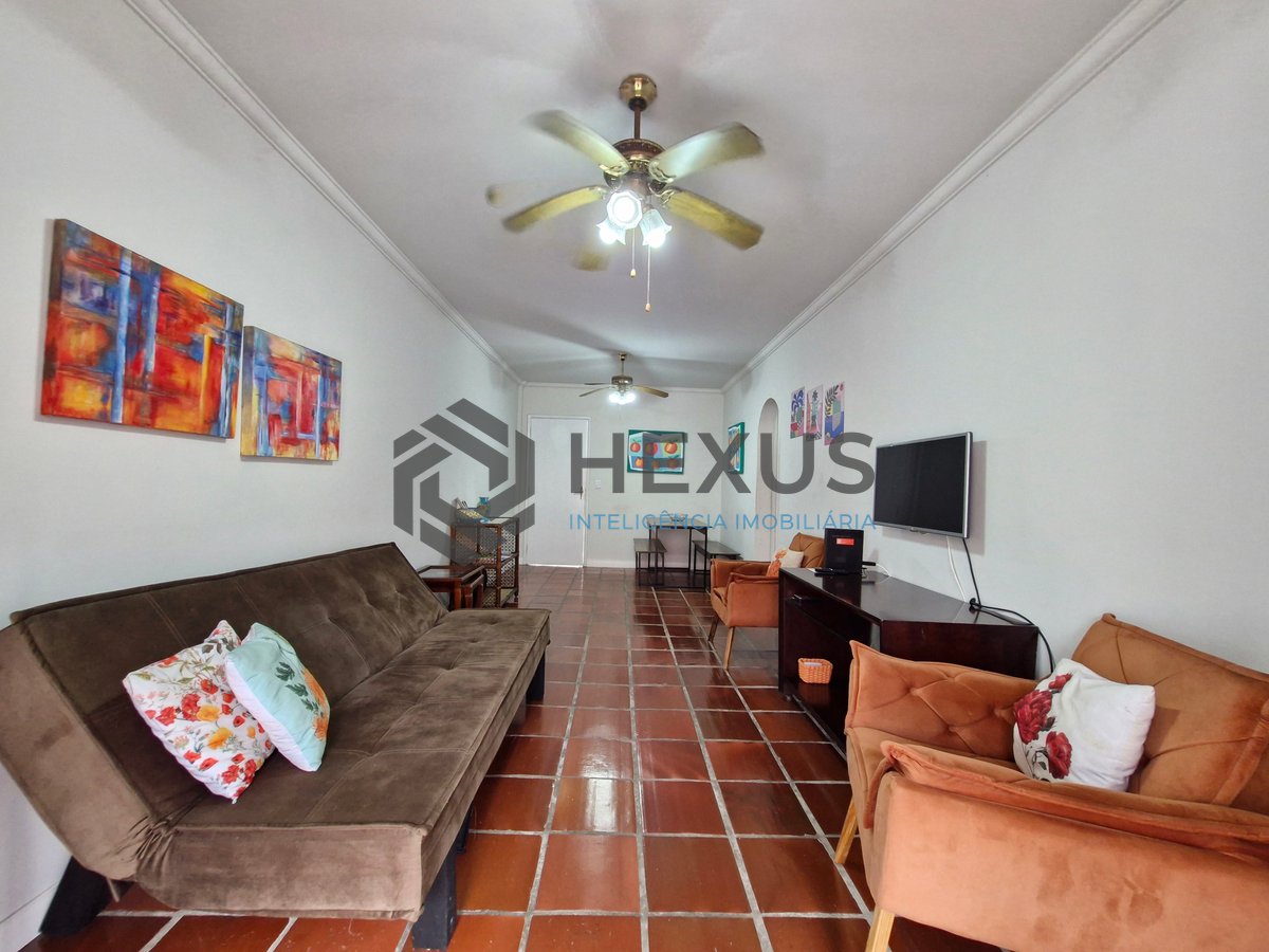 Foto 2 de Apartamento com varanda na Praia das Asturias, Guaruja
