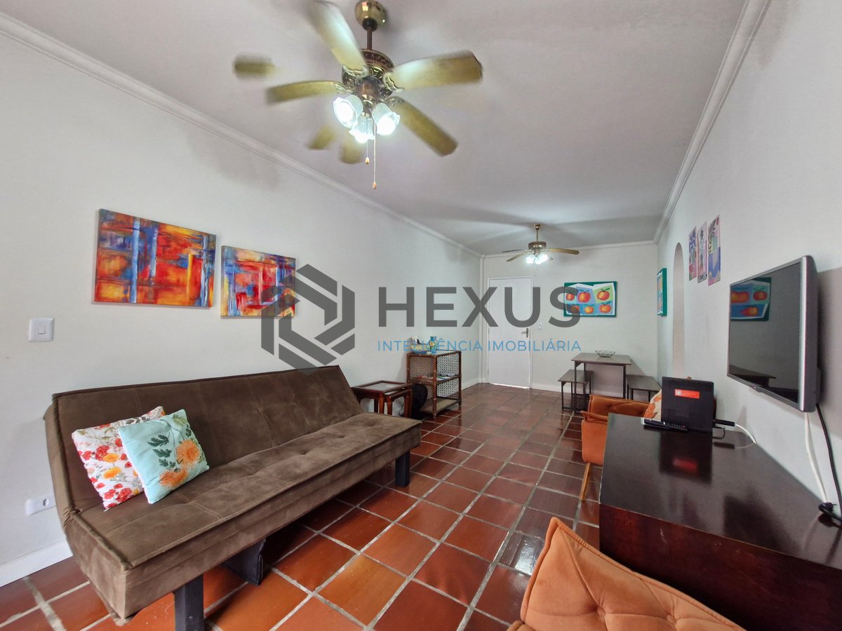 Foto 4 de Apartamento com varanda na Praia das Asturias, Guaruja