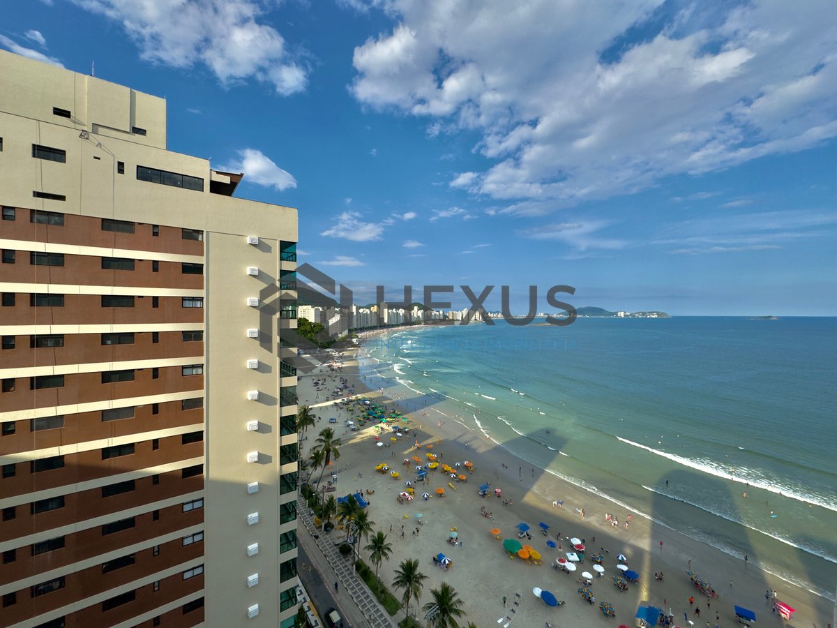 Foto 8 de Apartamento frente mar com varanda gourmet e lazer na Praia das Astúrias, Guarujá
