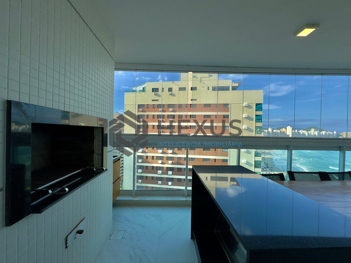 Foto 10 de Apartamento frente mar com varanda gourmet e lazer na Praia das Astúrias, Guarujá