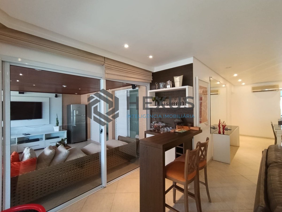 Foto 7 de Apartamento frente mar com varanda gourmet e lazer na Praia da Enseada, Guaruja