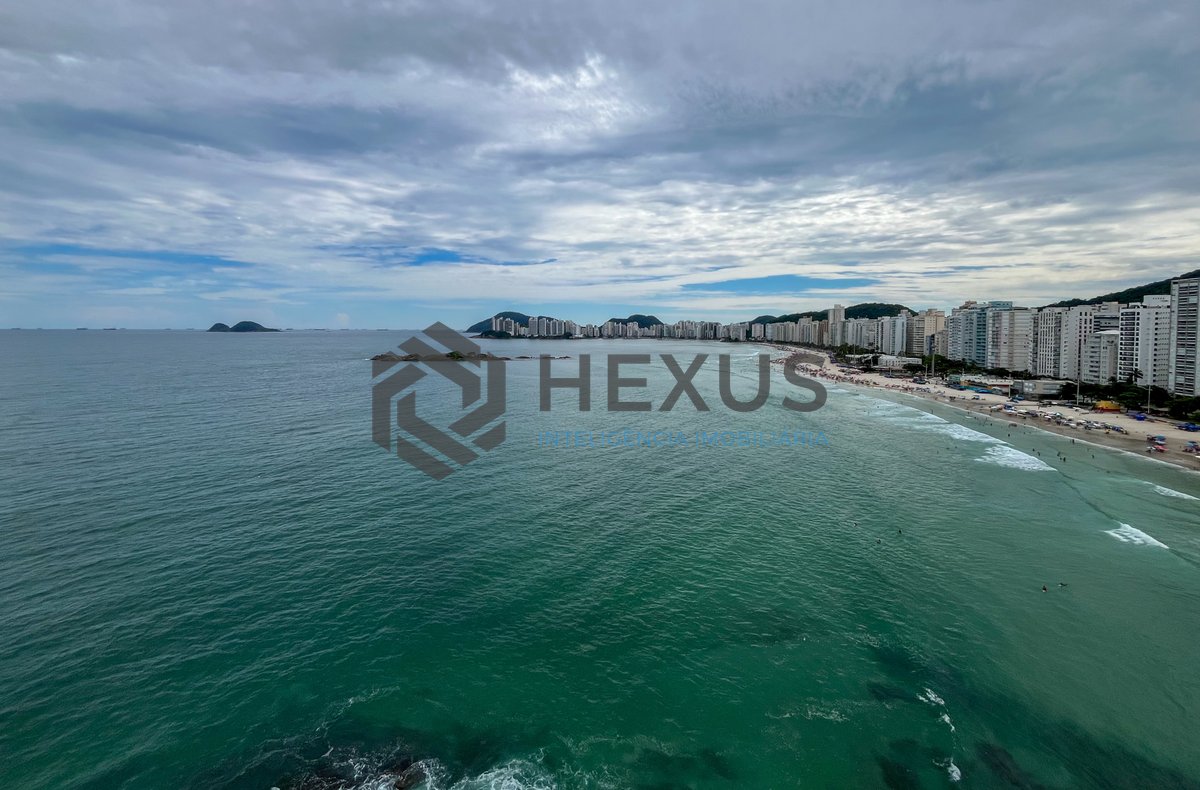 Foto 10 de Apartamento frente mar com vista mar na Praia das Pitangueiras, Guaruja