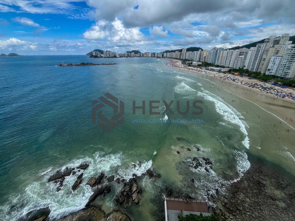 Foto 8 de Apartamento frente mar com vista mar na Praia das Pitangueiras, Guaruja