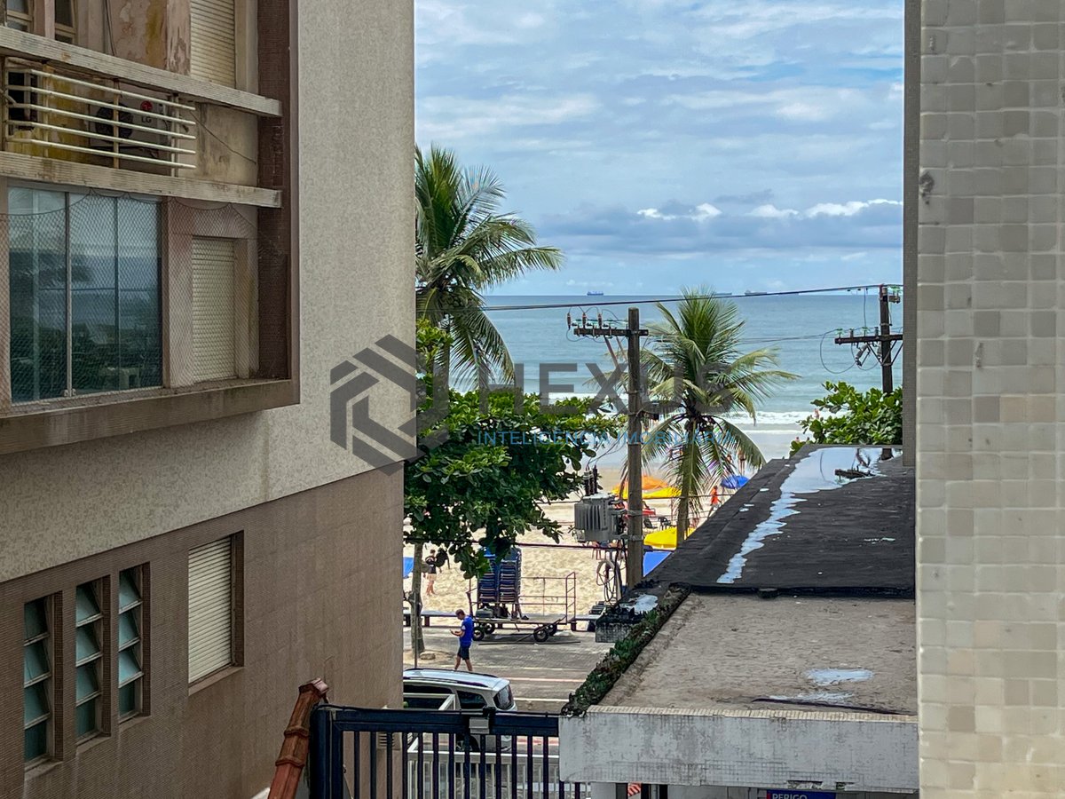 Foto 12 de Apartameneto com vista mar na beira mar da Praia das Pitangueiras, Guaruja