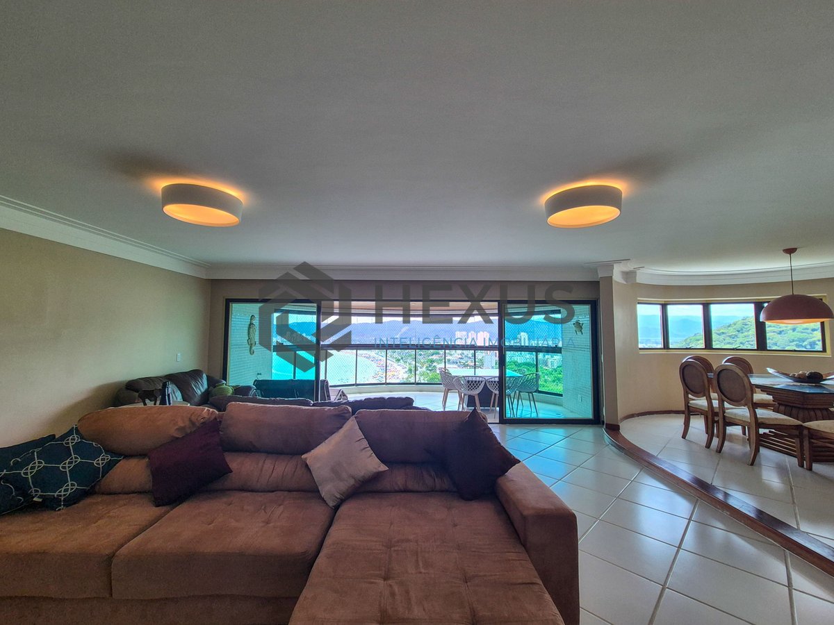 Foto 14 de Apartamento frente mar com varanda gourmet e lazer na Praia da Enseada, Guaruja