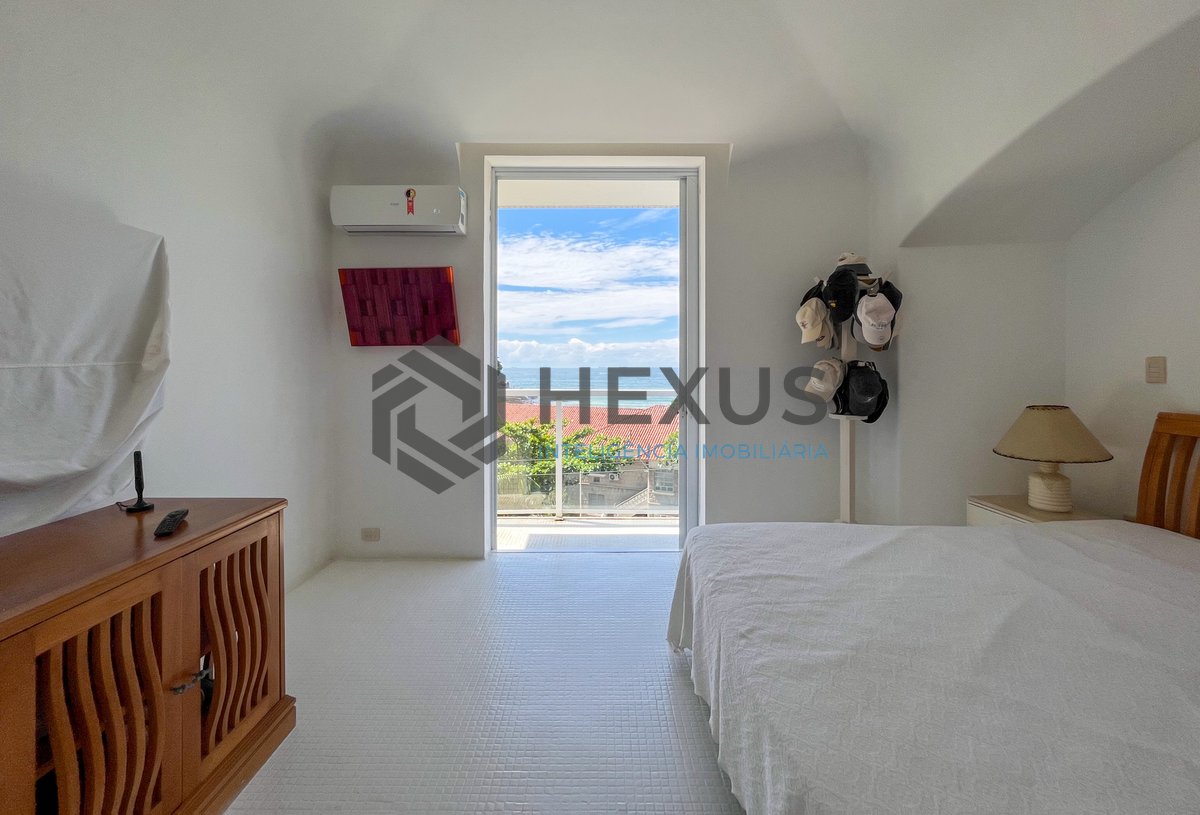 Foto 30 de Apartamento frente mar com varanda vista mar e lazer na Praia das Pitangueiras, Guaruja