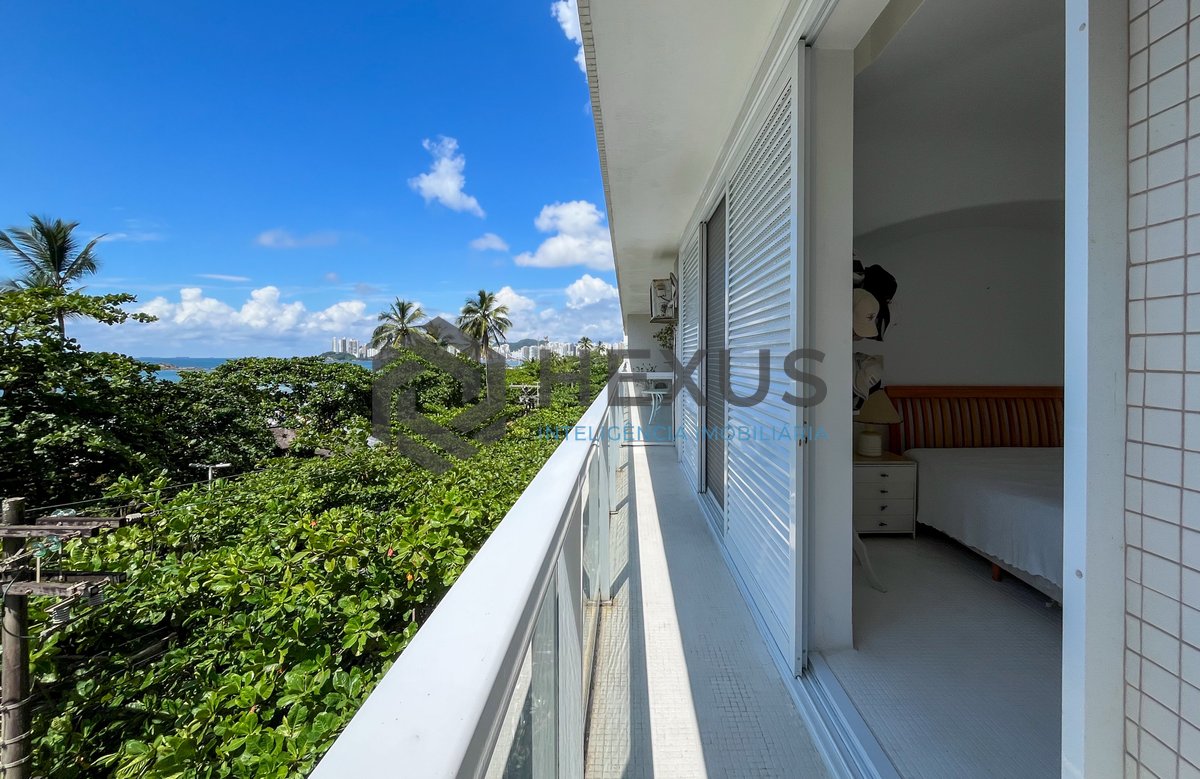 Foto 33 de Apartamento frente mar com varanda vista mar e lazer na Praia das Pitangueiras, Guaruja