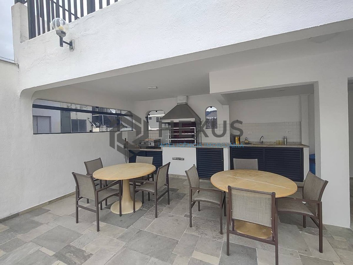 Foto 29 de Apartamento com varanda e lazer na Praia da Enseada, Guaruja