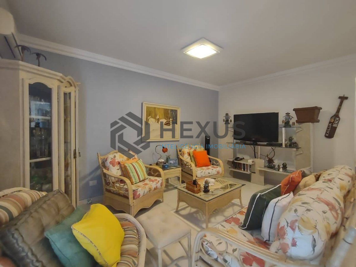 Foto 7 de Apartamento com varanda e lazer na Praia da Enseada, Guaruja