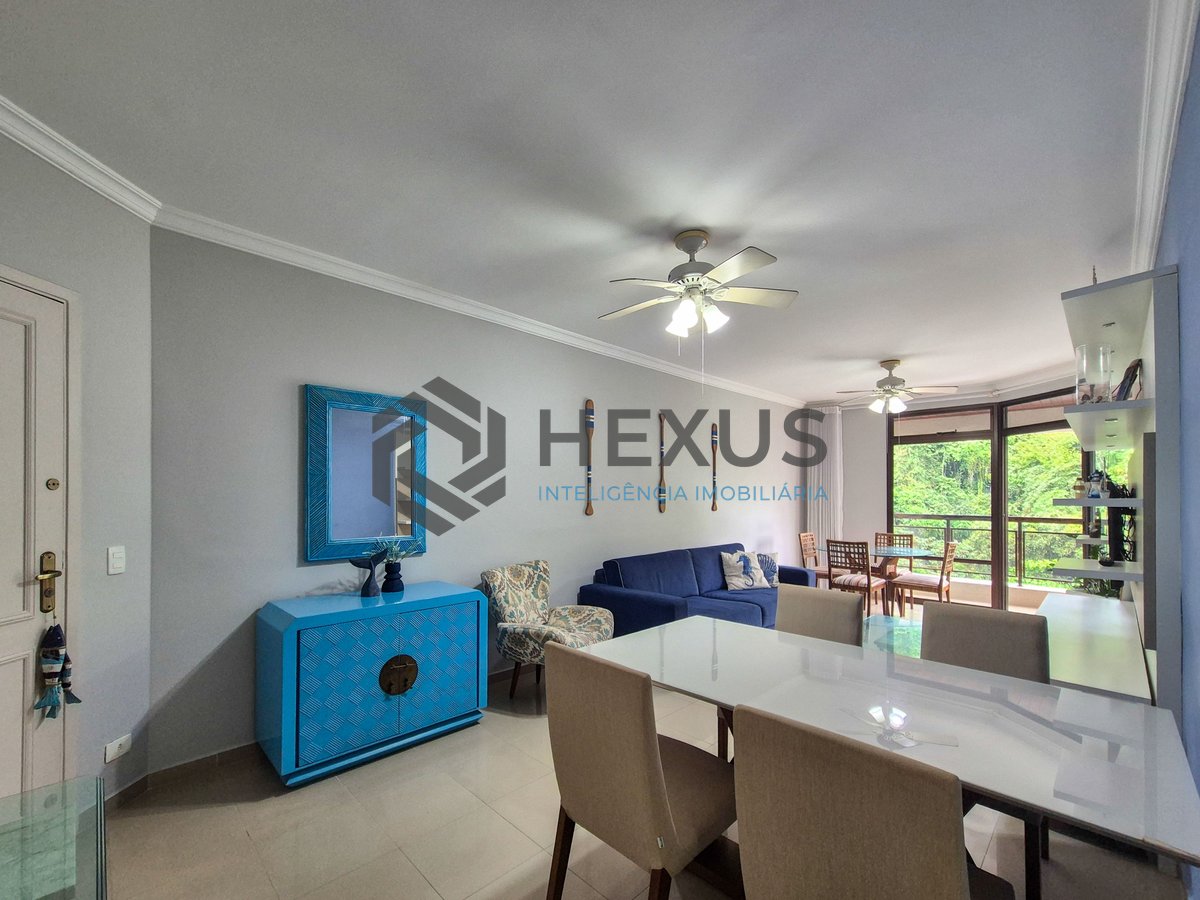 Foto 6 de Apartamento com varanda e lazer na região da Barra Funda da Praia das Pitangueiras, Guarujá