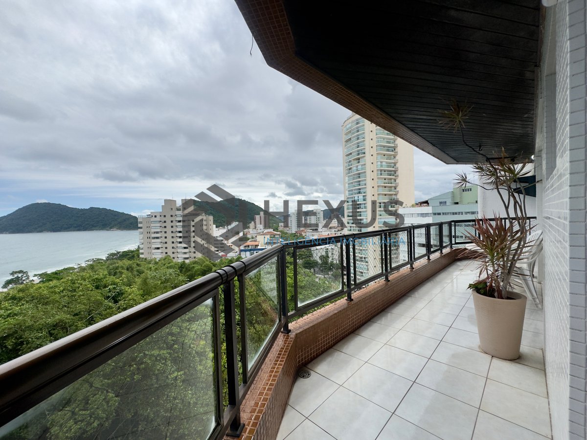 Foto 22 de Apartamento com varanda vista mar e lazer na beira mar da Praia do Tombo, Guaruja