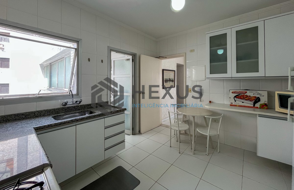 Foto 29 de Apartamento com varanda vista mar e vaga à venda, Pitangueiras, Guarujá, SP