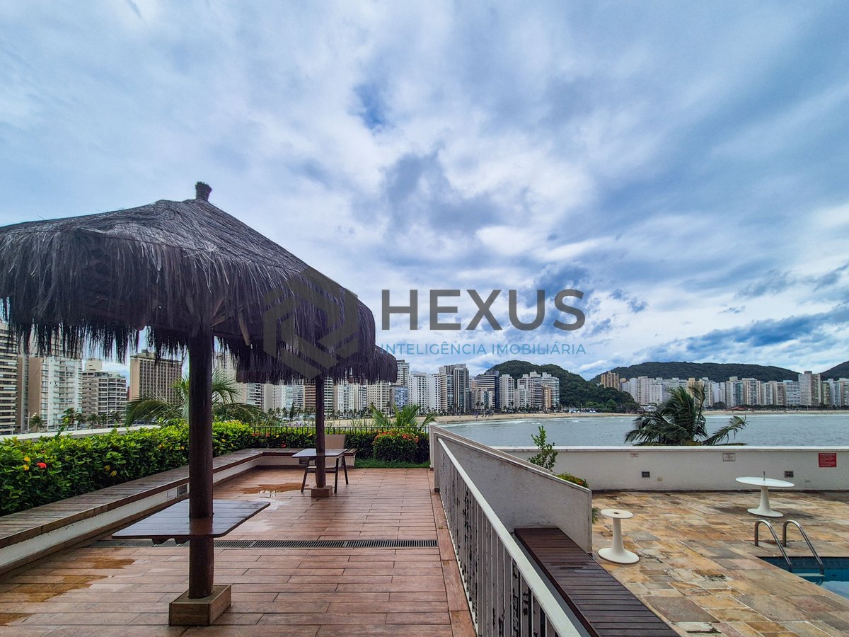 Foto 45 de Apartamento frente mar com varanda vista mar e lazer na Praia das Asturias, Guaruja
