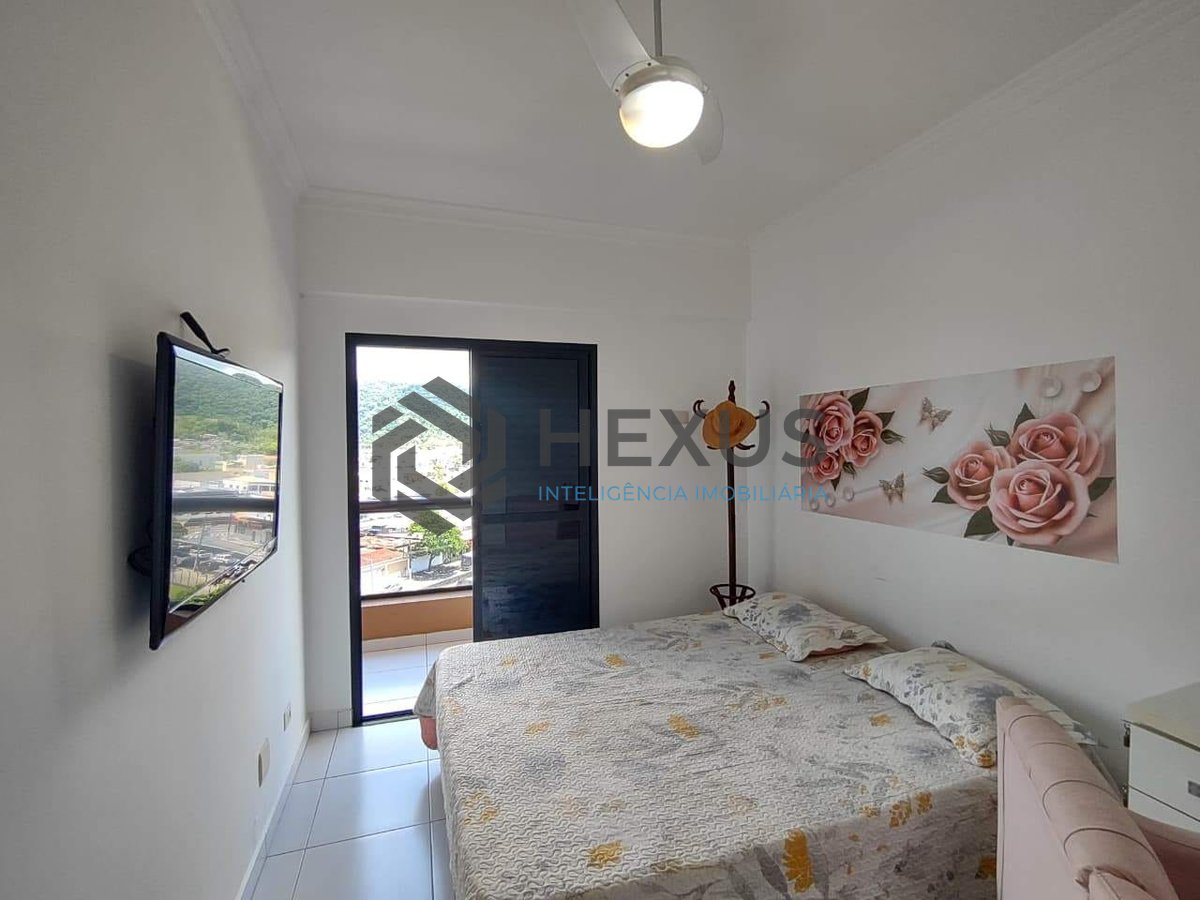 Foto 11 de Apartamento com varanda e lazer na Praia da Enseada, Guaruja