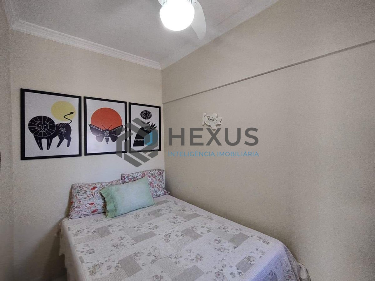 Foto 13 de Apartamento com varanda e lazer na Praia da Enseada, Guaruja