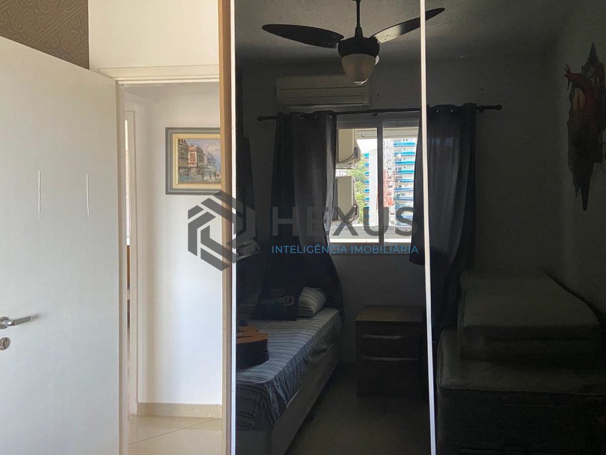 Foto 11 de Apartamento com varanda e lazer na Praia das Asturias, Guaruja