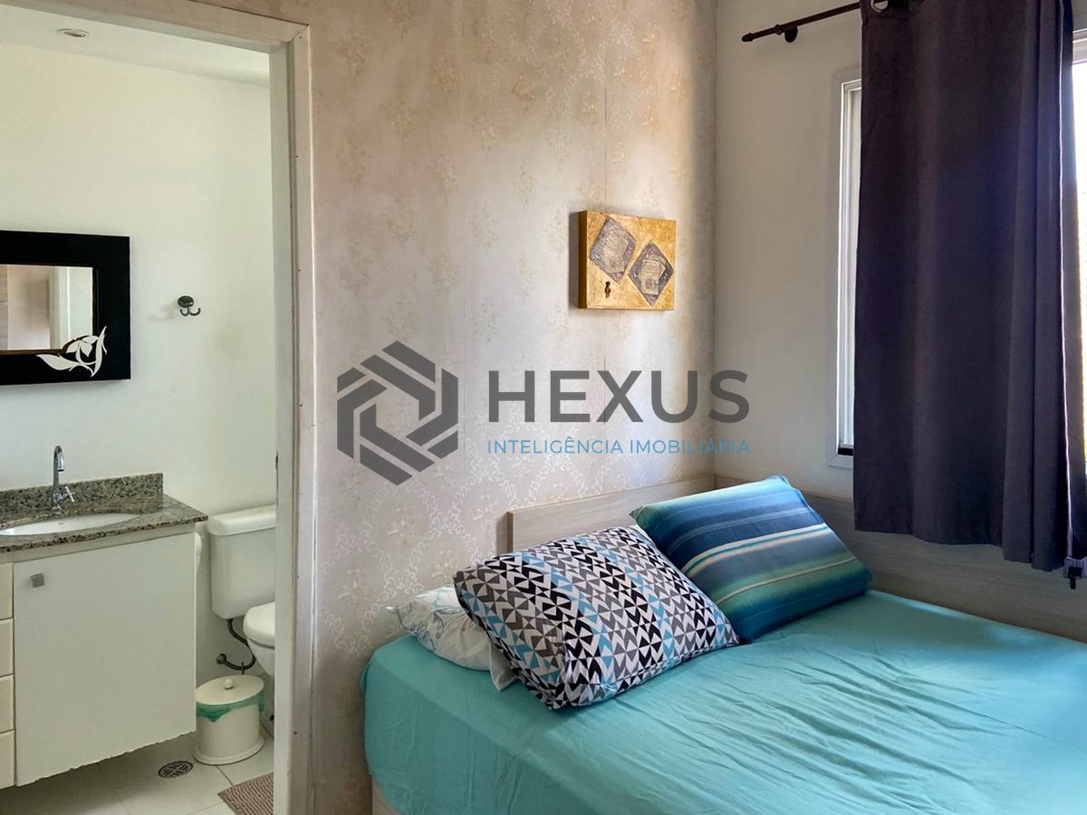 Foto 13 de Apartamento com varanda e lazer na Praia das Asturias, Guaruja