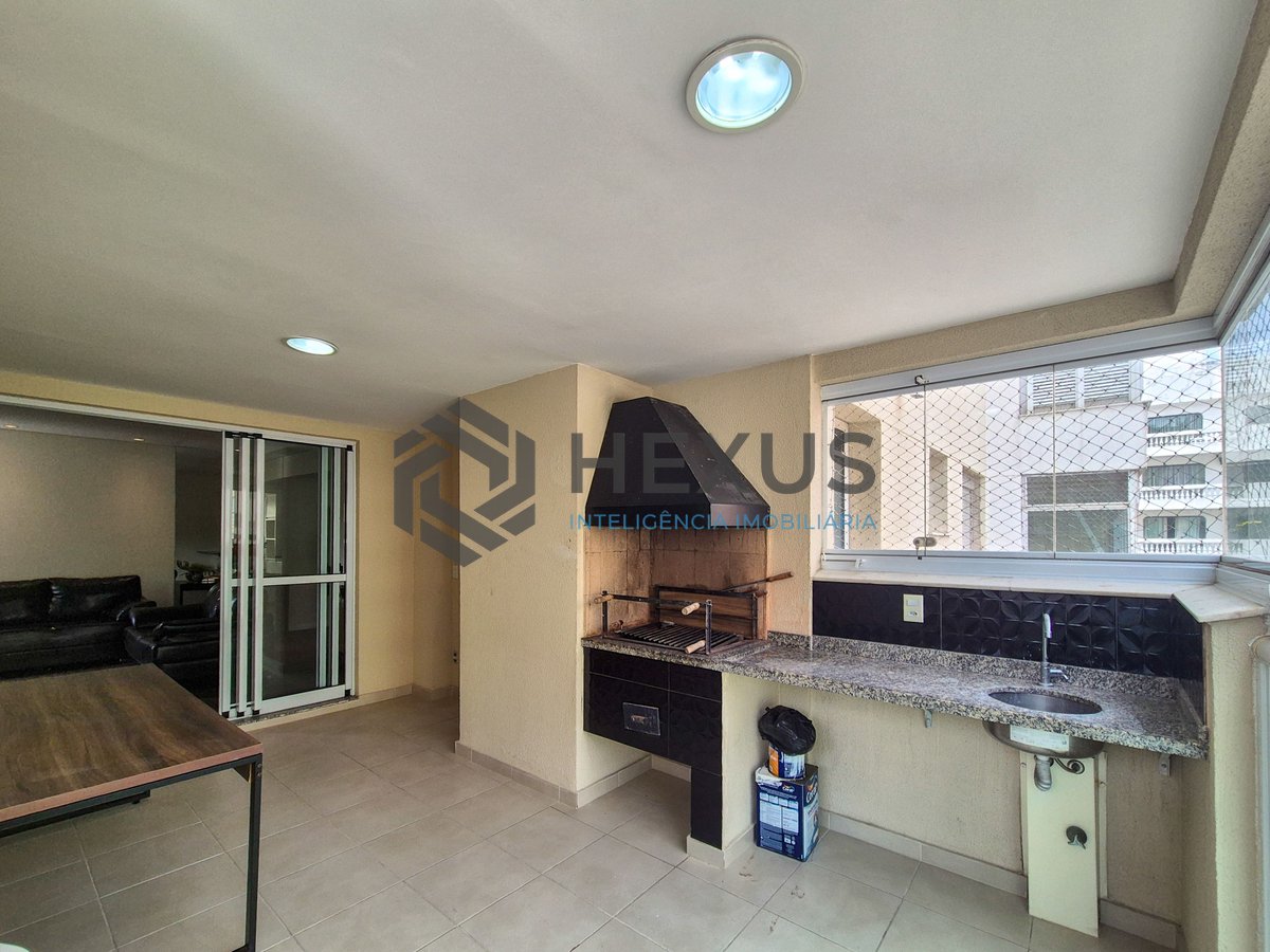 Foto 2 de Apartamento com varanda gourmet vista mar e lazer na Praia das Pitangueiras, Guaruja