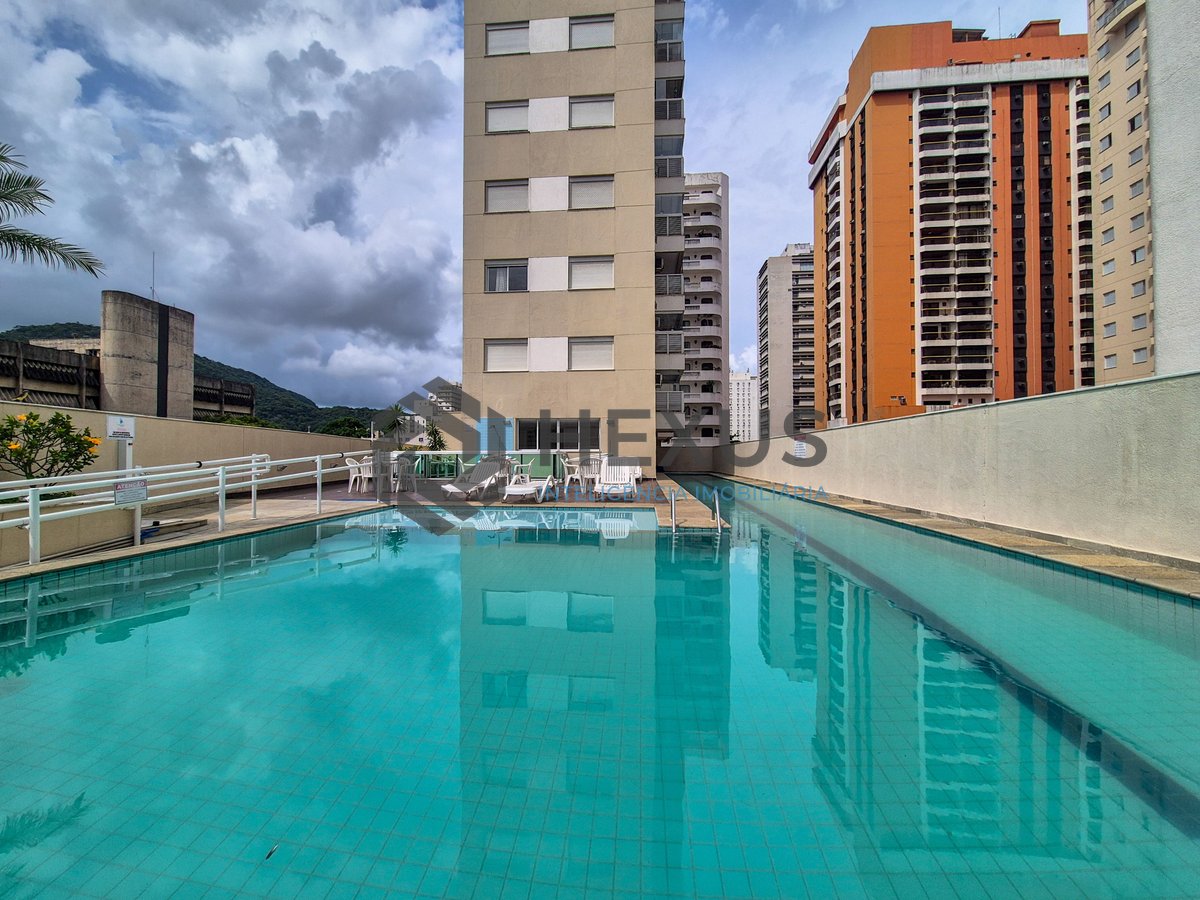 Foto 41 de Apartamento com varanda gourmet vista mar e lazer na Praia das Pitangueiras, Guaruja