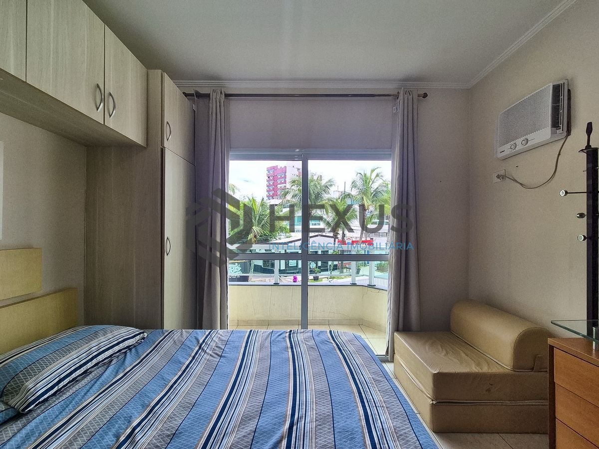Foto 12 de Apartamento frente mar com varanda vista mar e lazer no Tombo, Guarujá