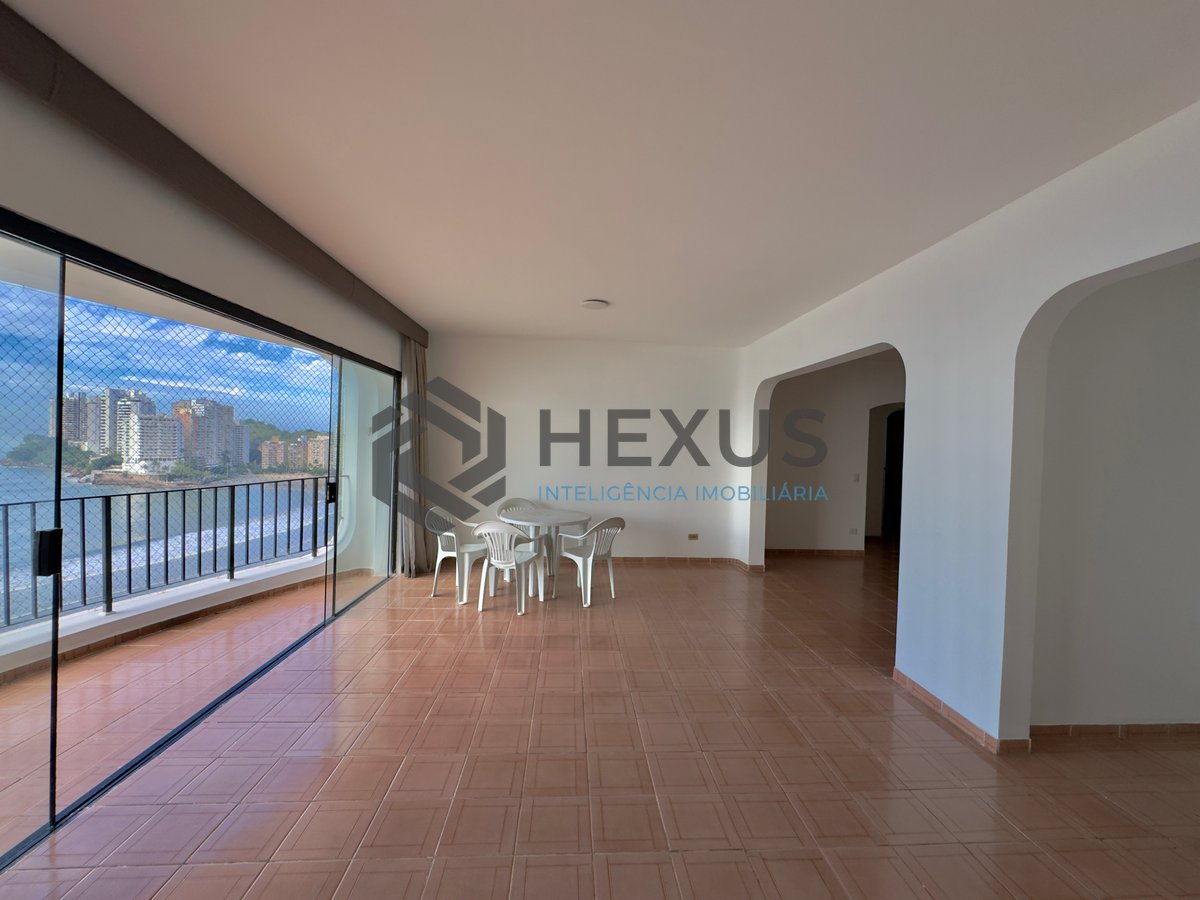 Foto 5 de Apartamento frente mar com varanda vista mar e lazer no Jardim Astúrias, Guarujá
