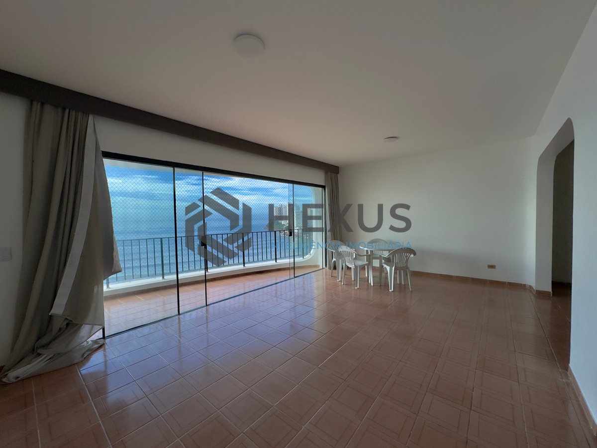 Foto 7 de Apartamento frente mar com varanda vista mar e lazer no Jardim Astúrias, Guarujá