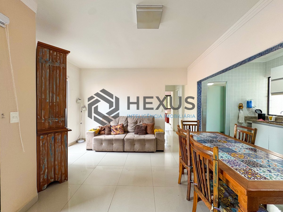 Foto 4 de Apartamento com varanda gourmet e lazer na Praia do Tombo, Guaruja