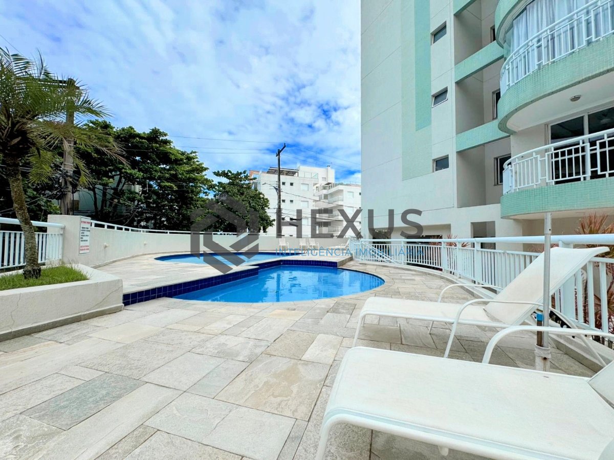 Foto 19 de Apartamento com varanda vista mar e lazer na beira mar da Praia do Tombo, Guaruja