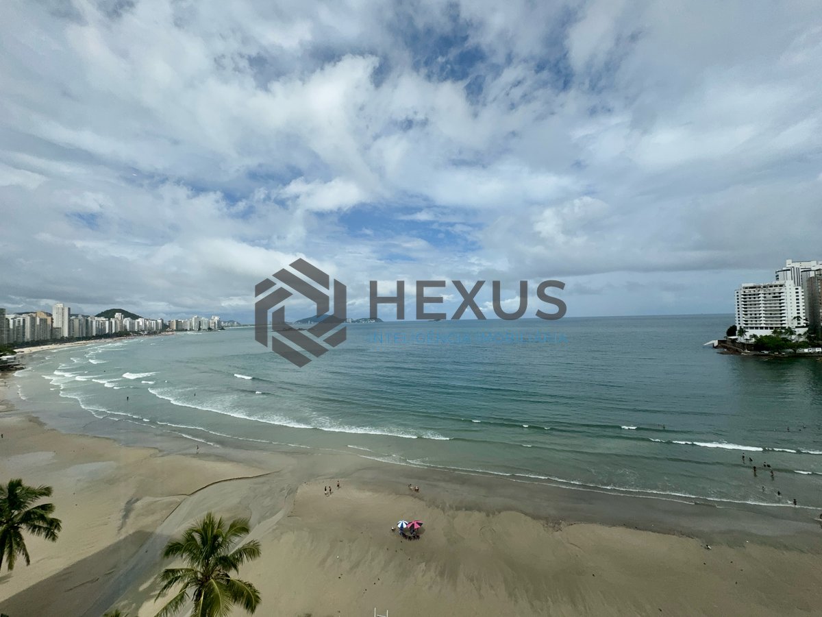 Foto 11 de Apartamento reformado frente mar com varanda gourmet e lazer na Praia das Asturias, Guaruja
