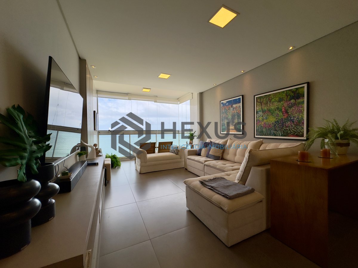 Foto 5 de Apartamento reformado frente mar com varanda gourmet e lazer na Praia das Asturias, Guaruja