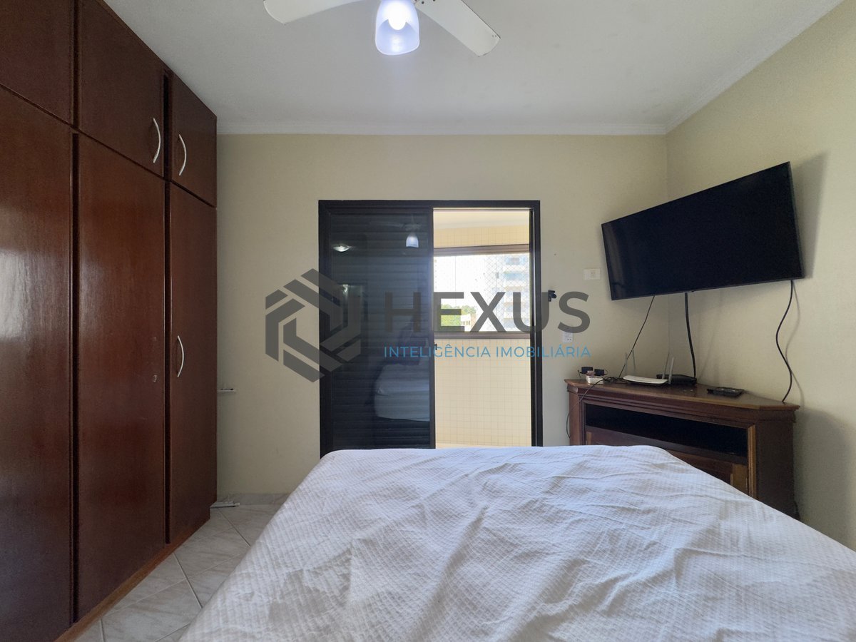 Foto 18 de Apartamento com varanda e lazer na Praia das Asturias, Guaruja