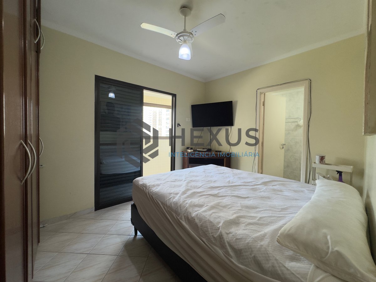 Foto 20 de Apartamento com varanda e lazer na Praia das Asturias, Guaruja