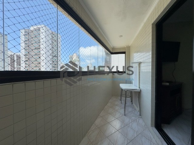 Foto 21 de Apartamento com varanda e lazer na Praia das Asturias, Guaruja