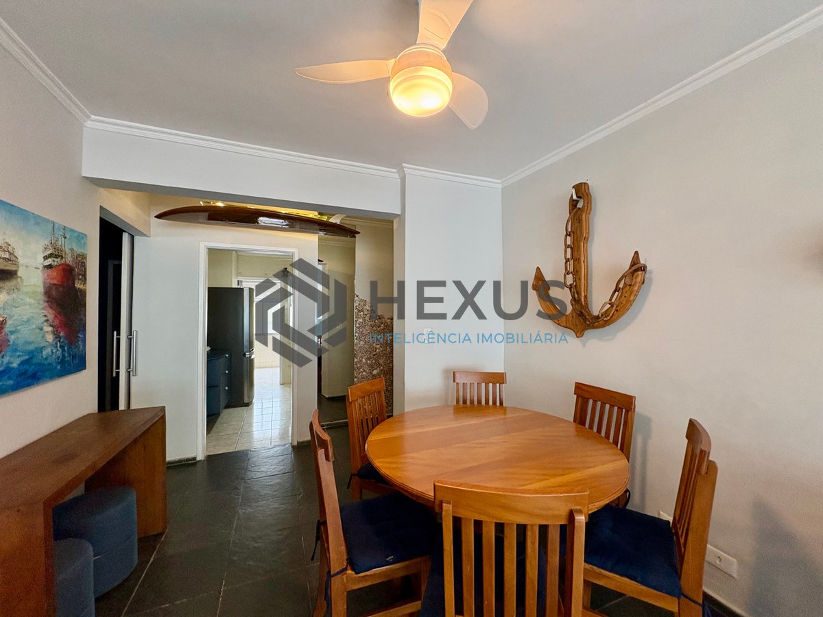 Foto 6 de Apartamento com varanda vista mar na Praia da Enseada, Guaruja