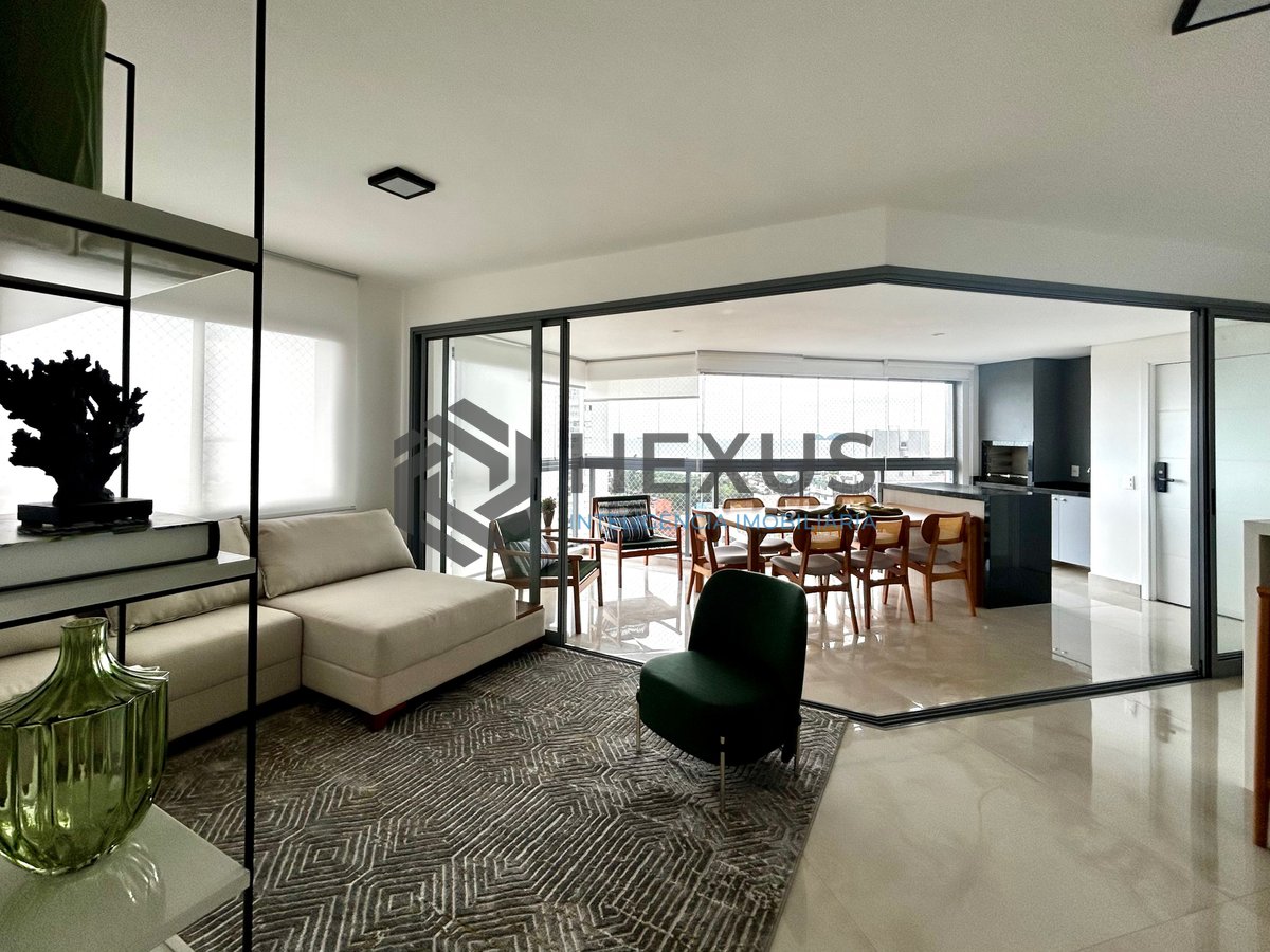 Foto 14 de Apartamento com varanda gourmet vista mar e lazer na Praia da Enseada, Guaruja