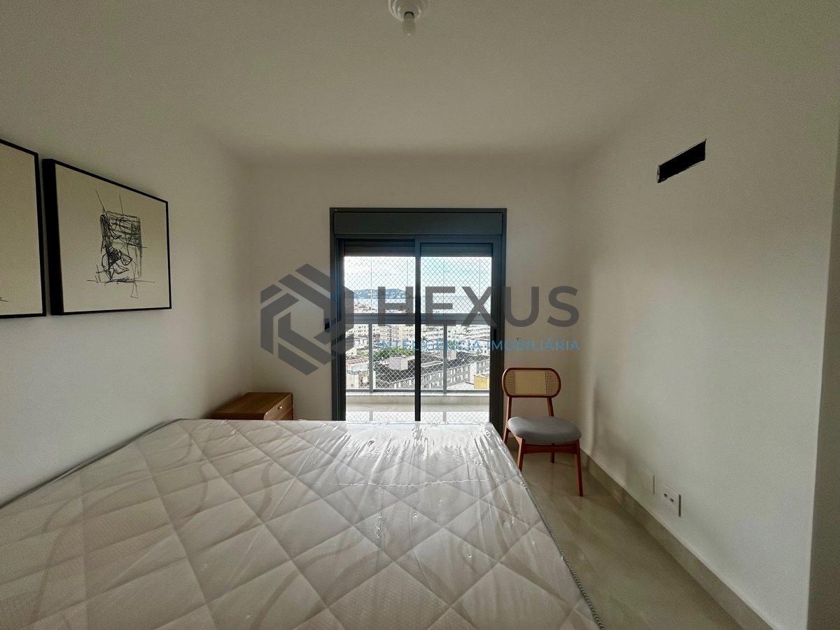 Foto 18 de Apartamento com varanda gourmet vista mar e lazer na Praia da Enseada, Guaruja