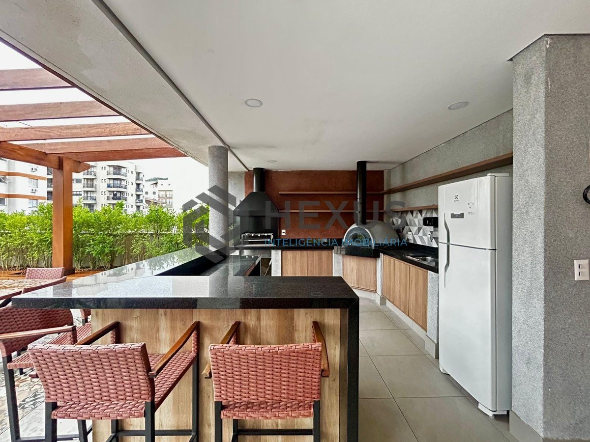 Foto 23 de Apartamento com varanda gourmet vista mar e lazer na Praia da Enseada, Guaruja