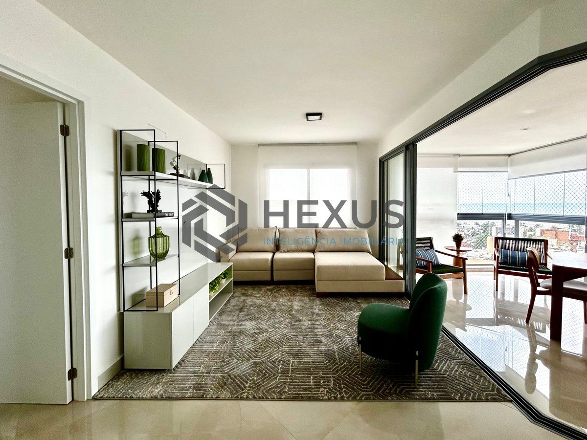 Foto 4 de Apartamento com varanda gourmet vista mar e lazer na Praia da Enseada, Guaruja