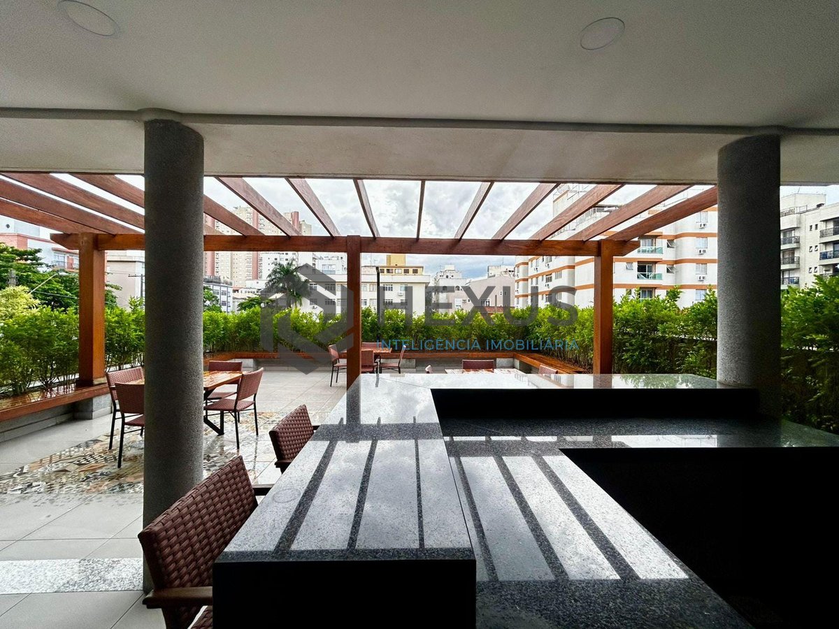 Foto 31 de Apartamento com varanda gourmet vista mar e lazer na Praia da Enseada, Guaruja