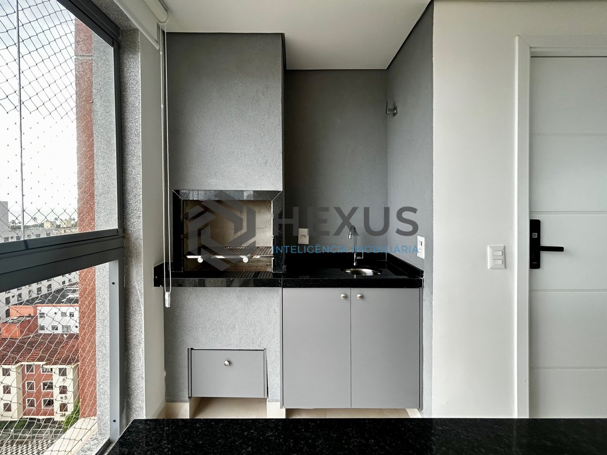 Foto 9 de Apartamento com varanda gourmet vista mar e lazer na Praia da Enseada, Guaruja