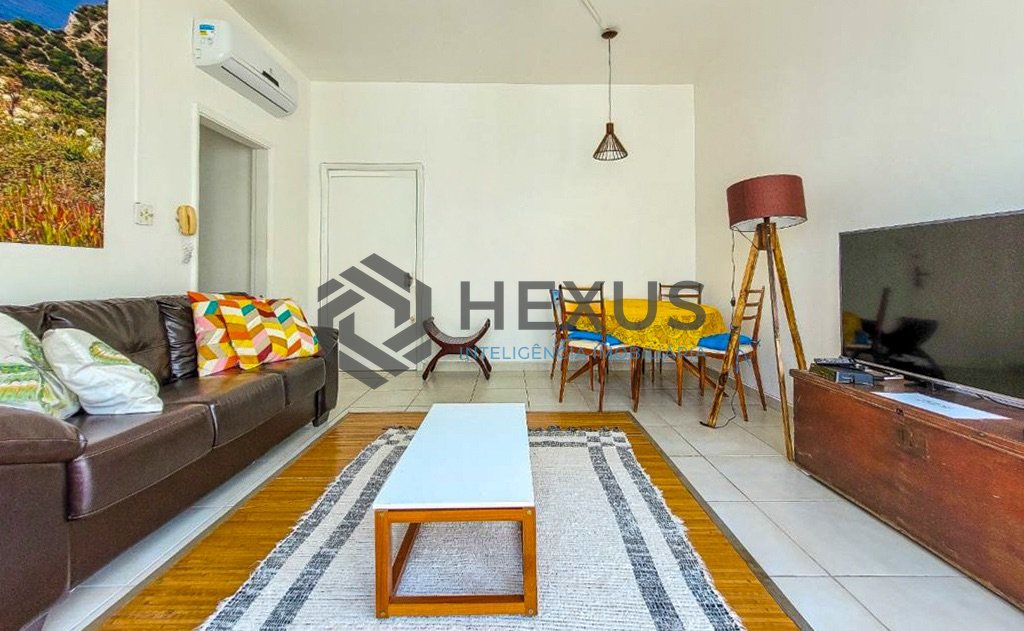 Foto 4 de Apartamento com vista mar na beira mar da Praia das Pitangueiras, Guaruja