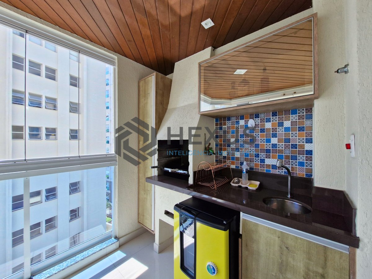 Foto 8 de Apartamento com varanda gourmet vista mar e lazer na beira mar da Praia das Asturias, Guaruja