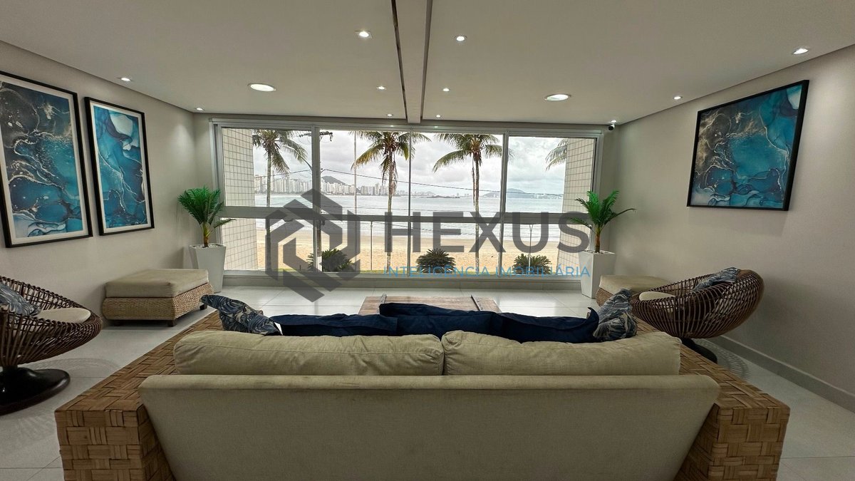 Foto 25 de Apartamento frente mar com varanda gourmet e lazer na Praia das Asturias, Guaruja