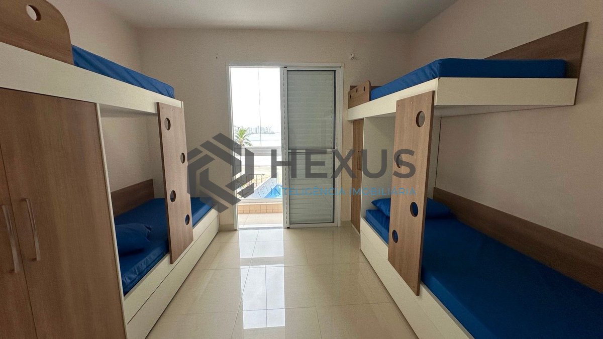 Foto 13 de Apartamento frente mar com varanda gourmet e lazer na Praia das Asturias, Guaruja