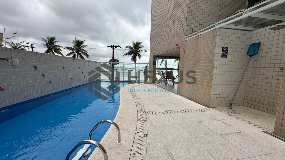 Foto 16 de Apartamento frente mar com varanda gourmet e lazer na Praia das Asturias, Guaruja