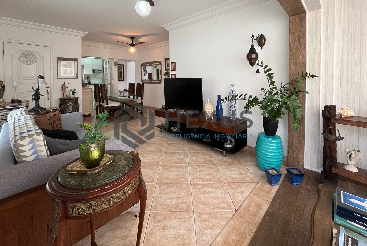 Foto 6 de Apartamento com varanda e lazer na Praia das Pitangueiras, Guaruja
