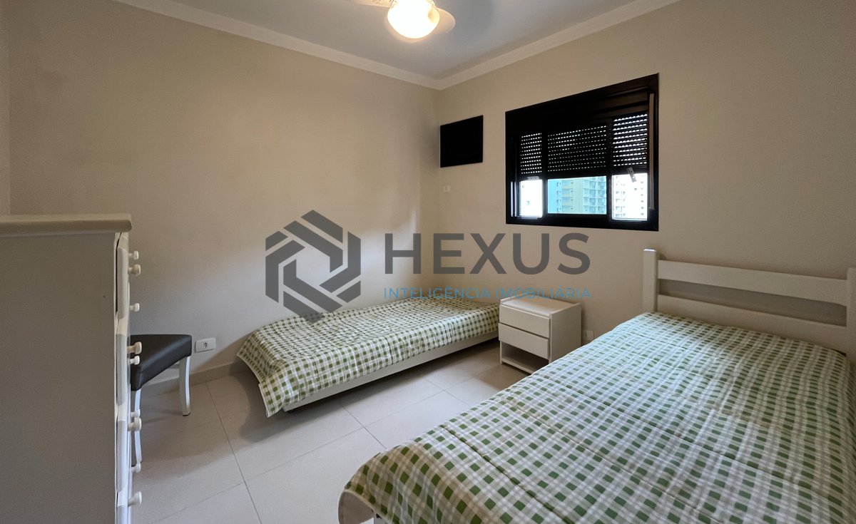 Foto 13 de Apartamento com varanda e lazer na Praia das Pitangueiras, Guaruja