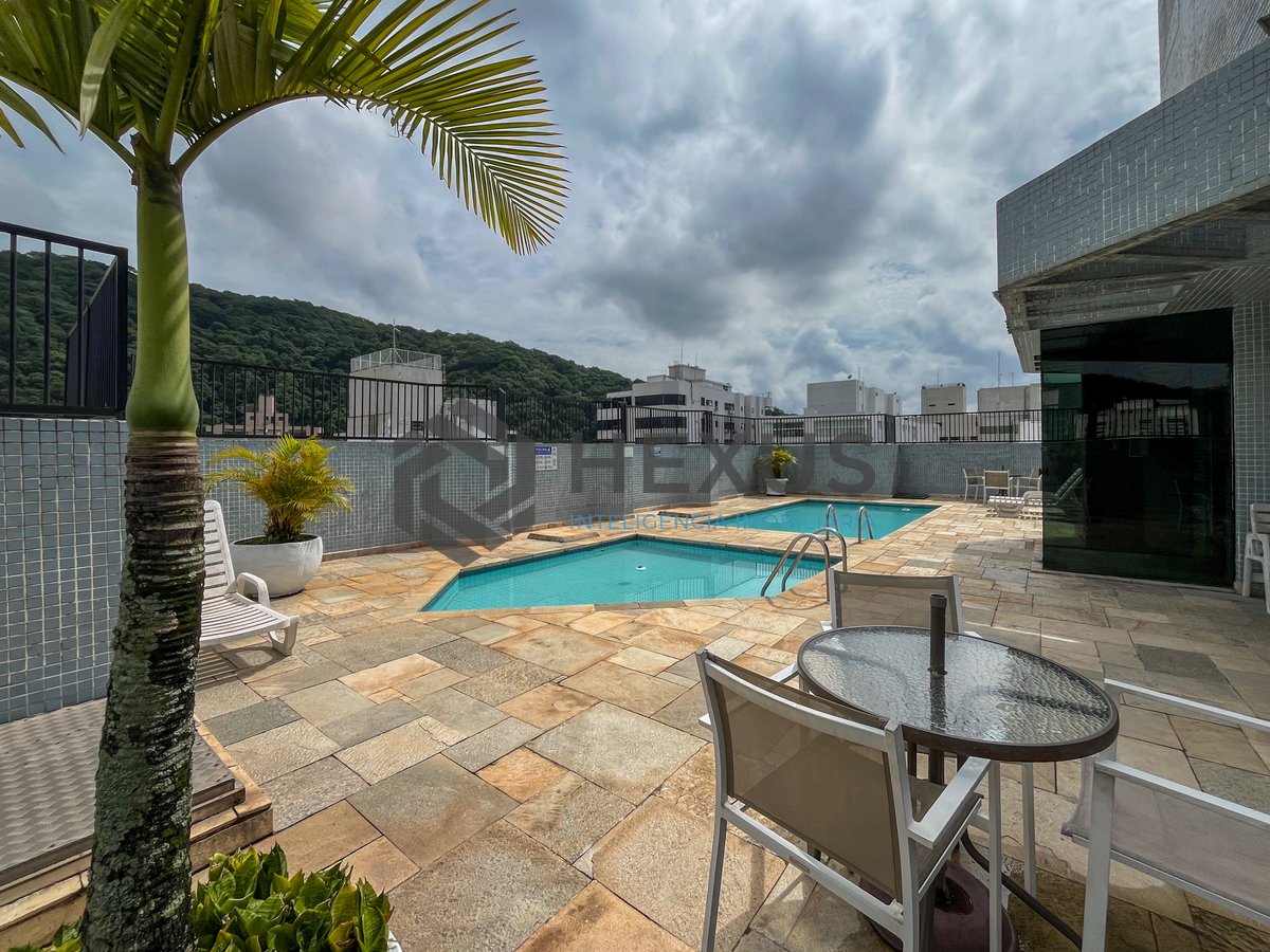 Foto 27 de Apartamento com varanda e lazer na Praia das Pitangueiras, Guaruja
