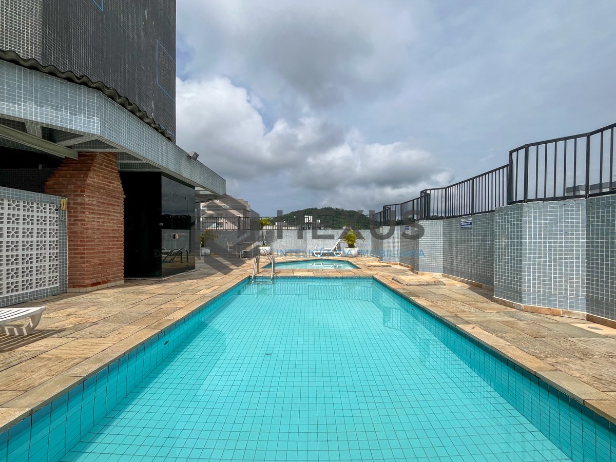Foto 28 de Apartamento com varanda e lazer na Praia das Pitangueiras, Guaruja